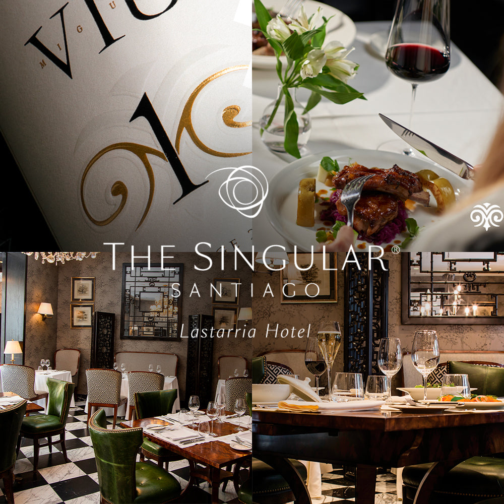 VIU MANENT WINE DINNER EN HOTEL THE SINGULAR SANTIAGO