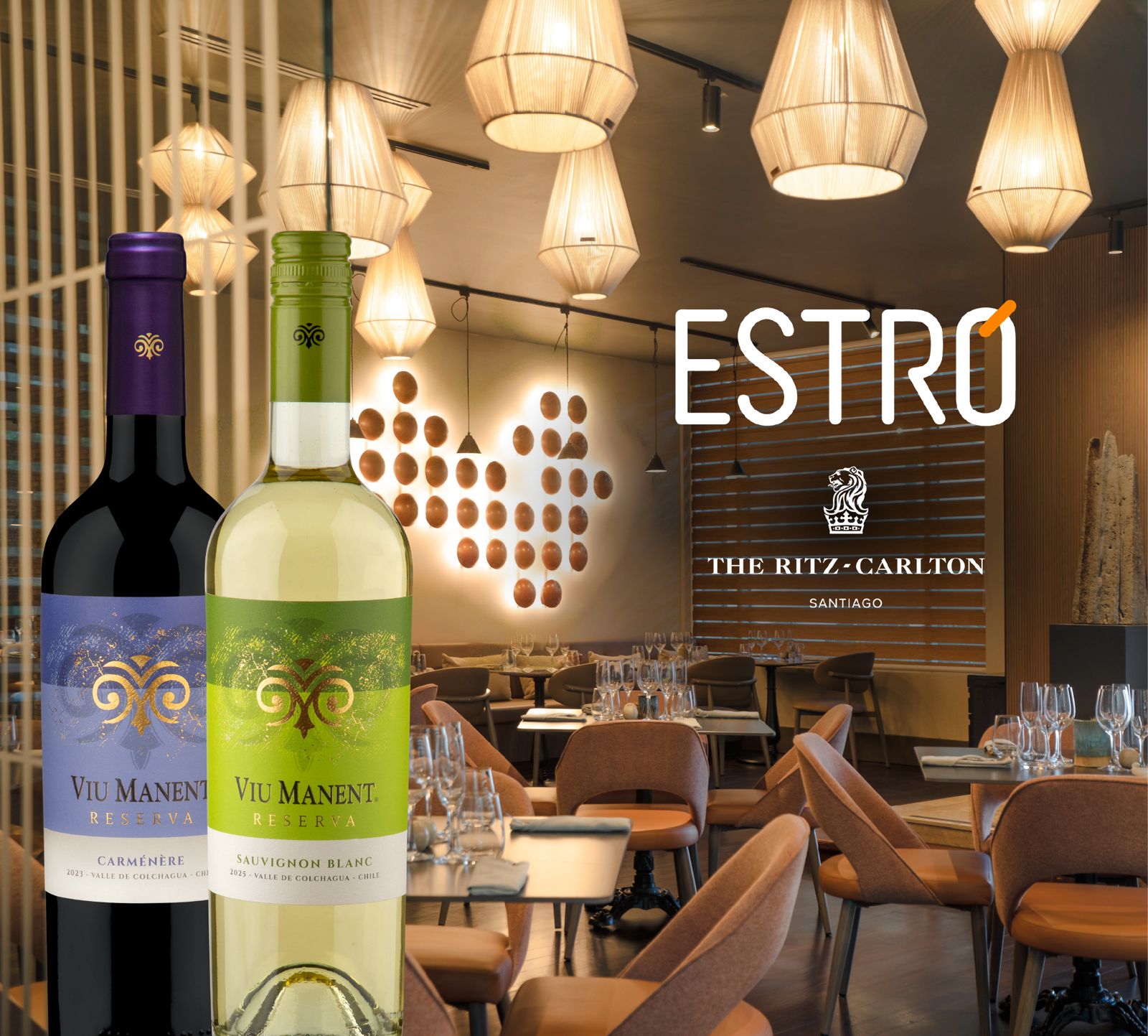 Te regalamos el Vino en tu reserva de Estró.